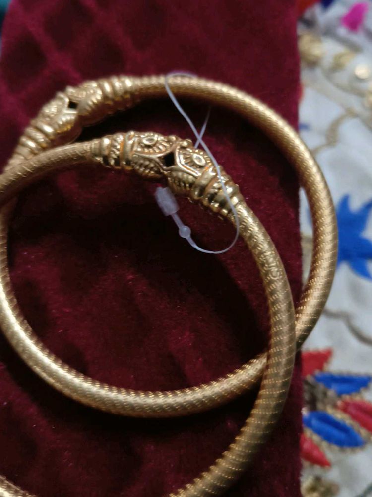 Gold kangan (Set of 2)