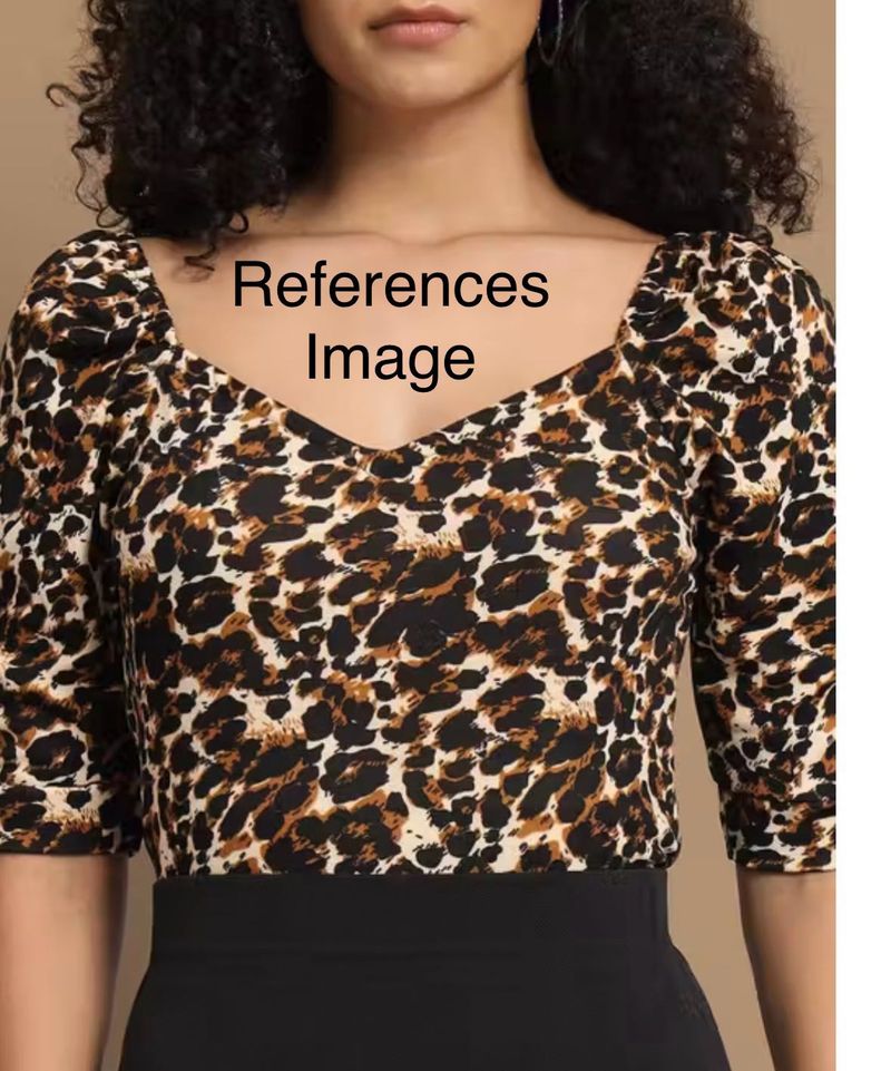 Leopard Print Top