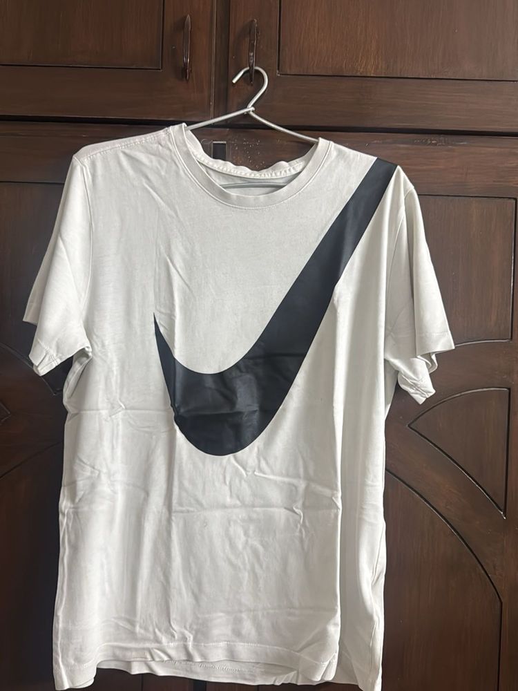 Nike T-Shirt with Bold Swoosh