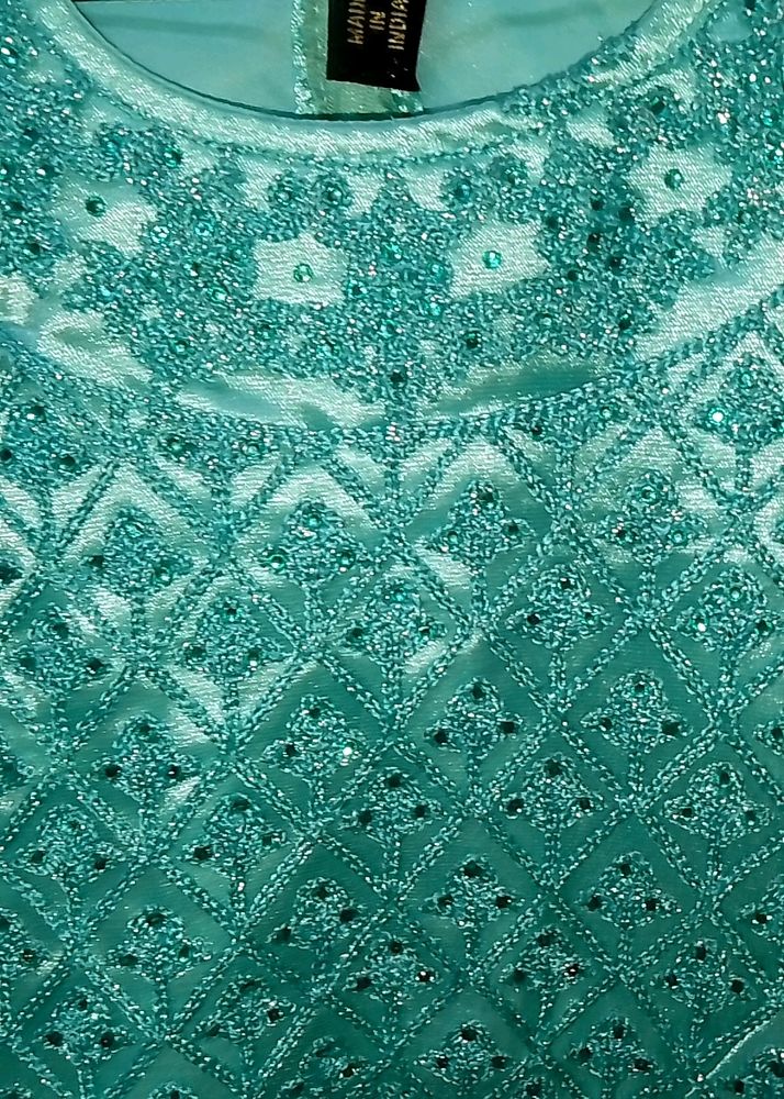 Embellished Top And Skirt Lehenga Choli With Jacke