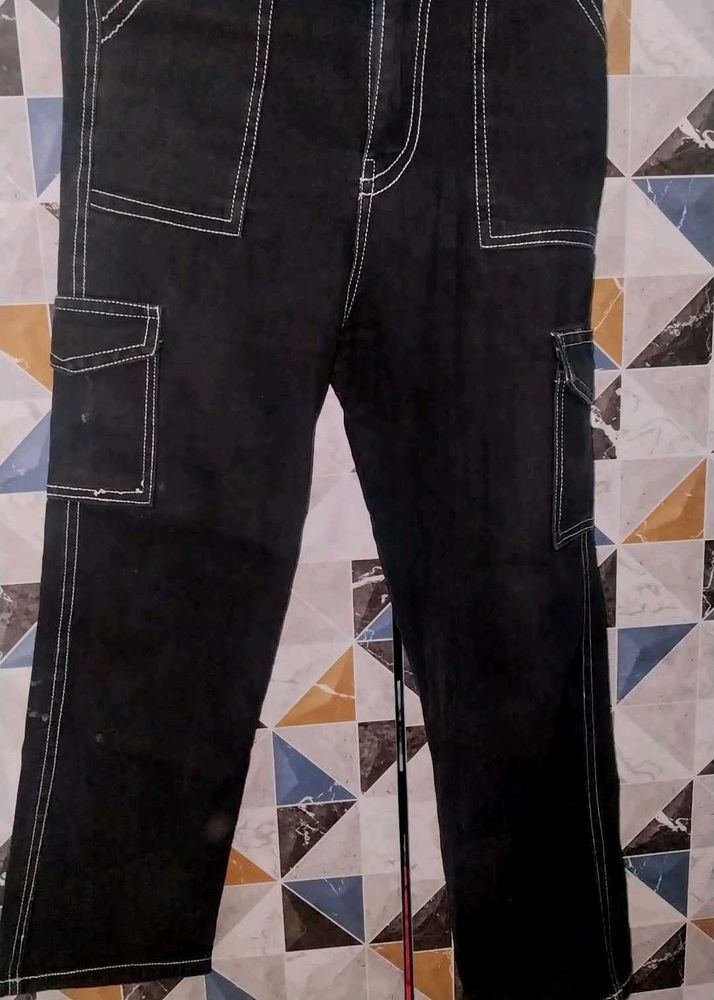 Black Cargo Pants