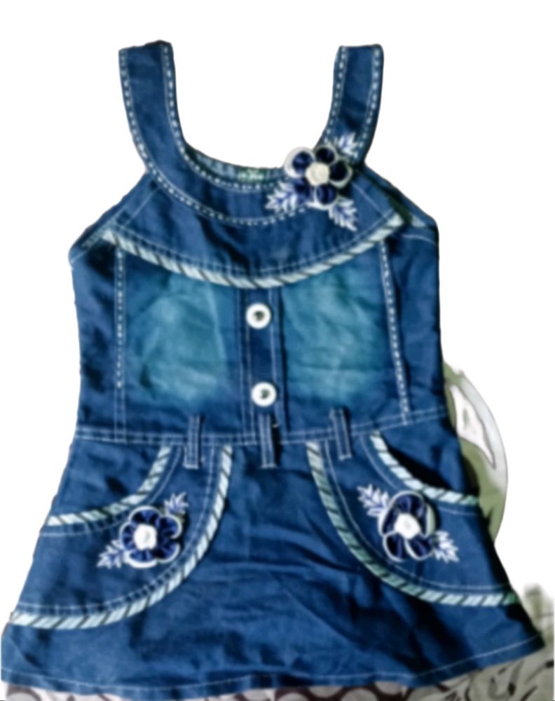 DENIM DRESS FOR GIRL