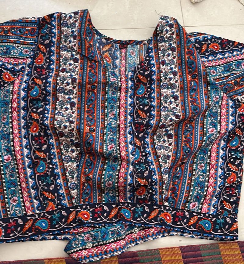 Boho Print Blouse