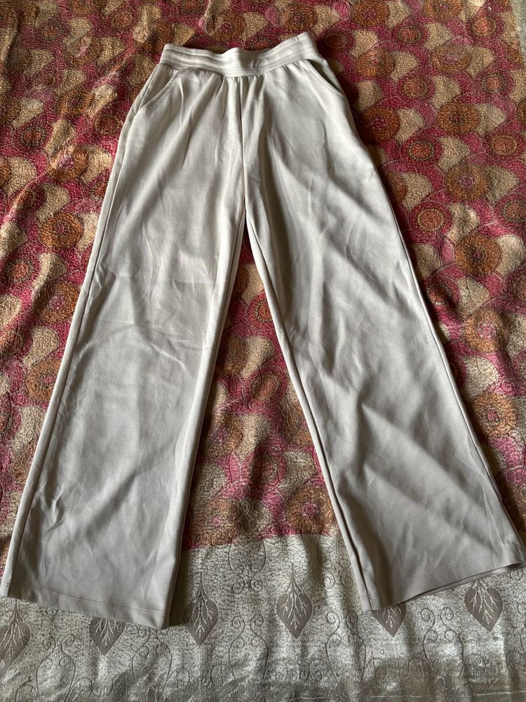 MAX BEIGE  WIDE LEG PANTS