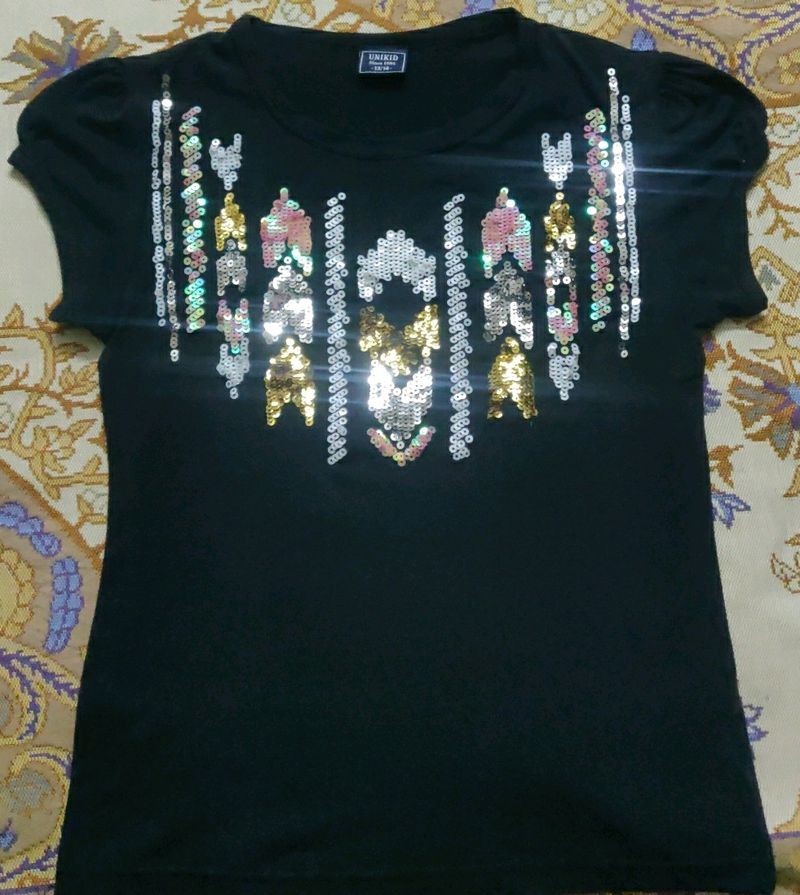Unikid  Party Wear Tshirt For Kids Worn Only 2 Times