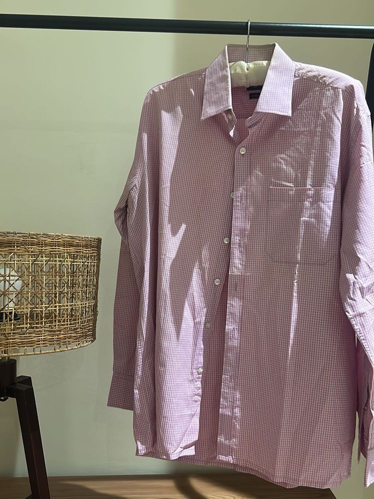 🔥SALE- Only pink Shirt Available 🔥pure Cotton