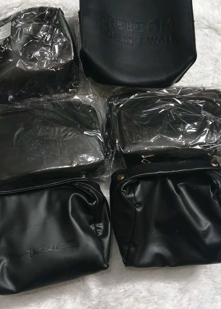mac Makeup Pouch Lot 6