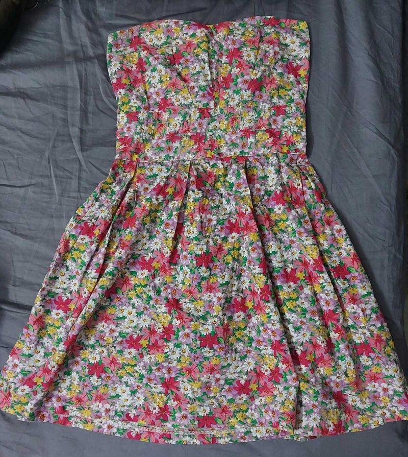 Mini Floral Tube Dress