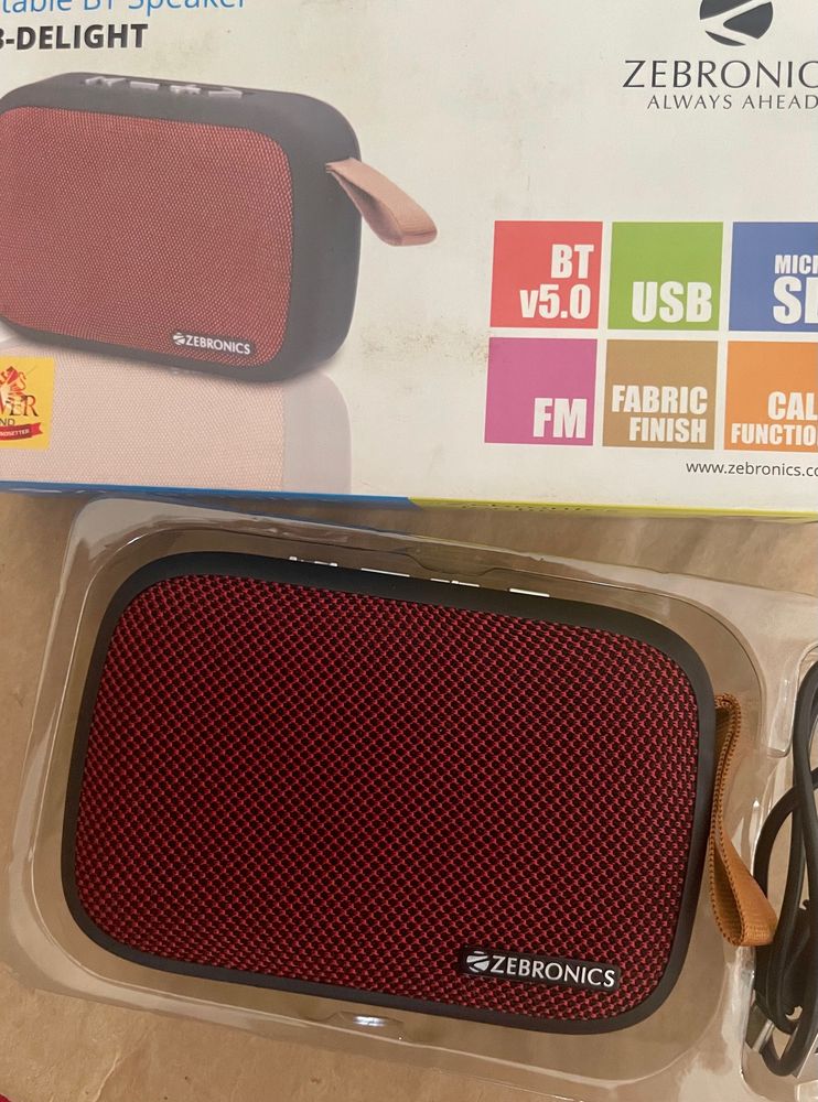 ZEBRONICS Speaker