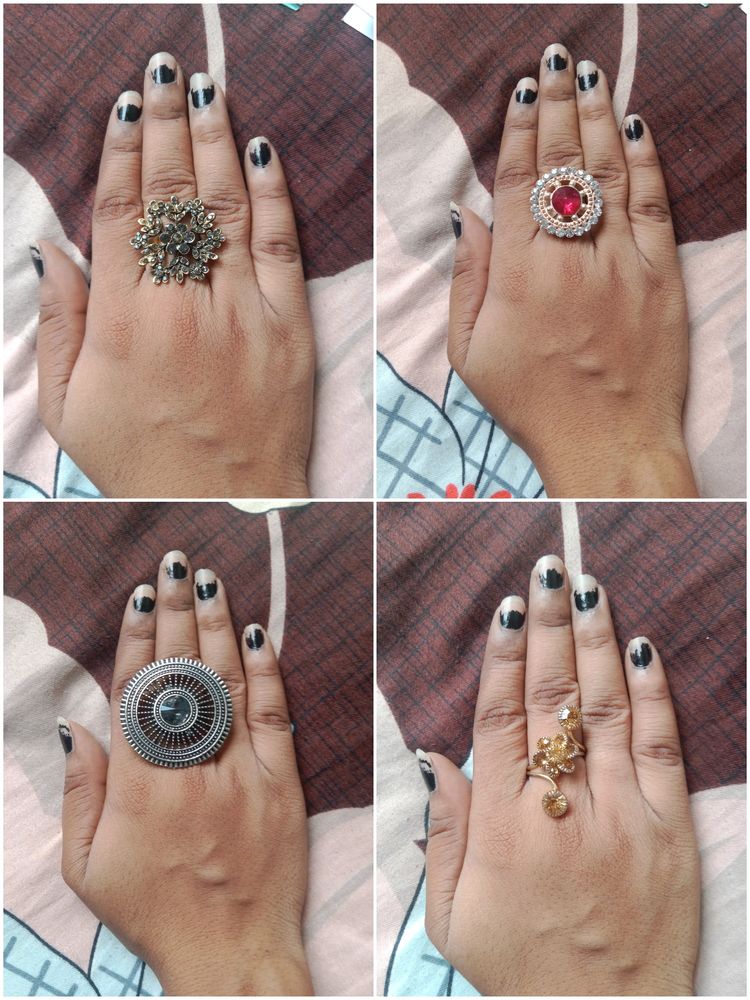 4 Adjustable Ring For Women