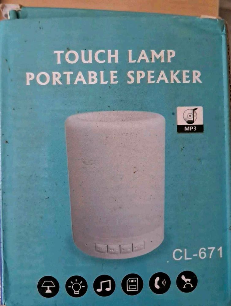 Touch Lamp Portable Speaker