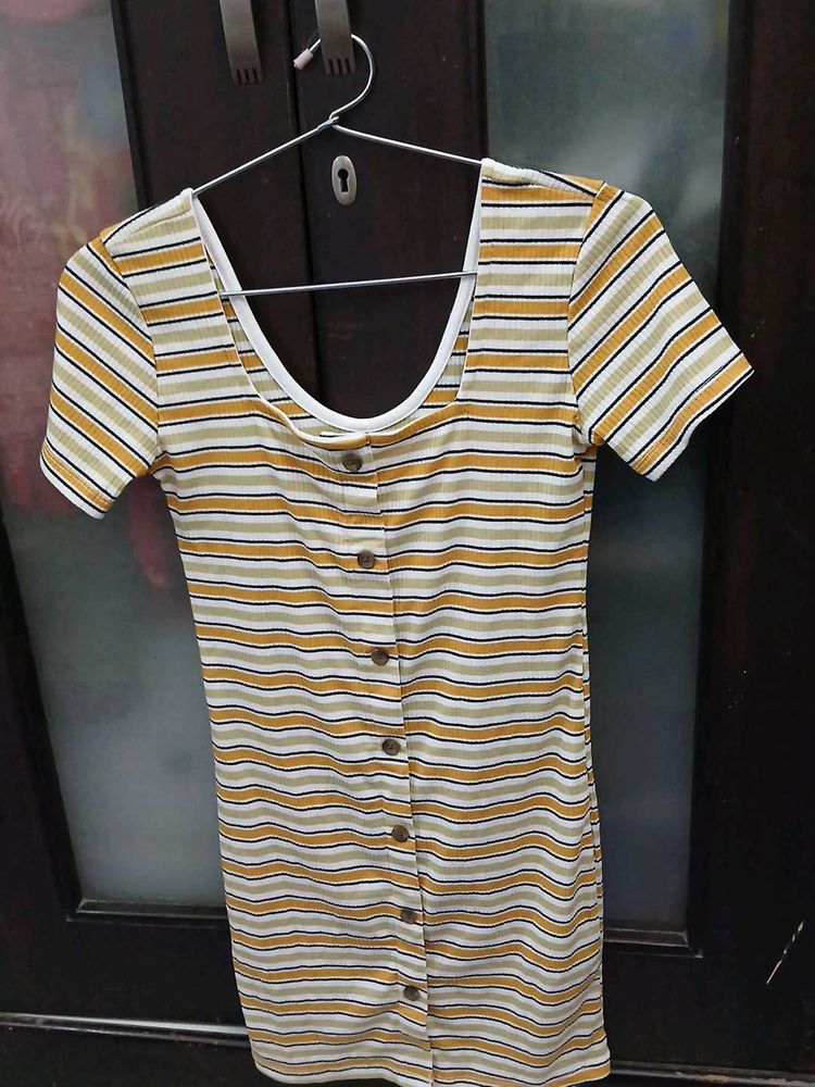 Bodycon Striped Dress