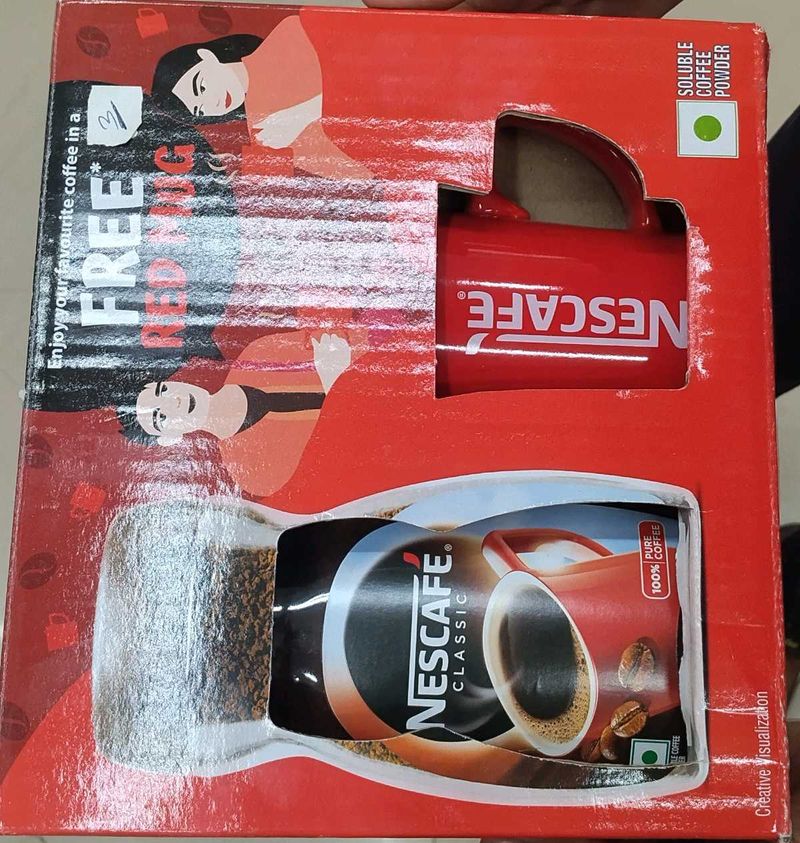 Nescafe Classic Coffee &amp; Mug Set (New)