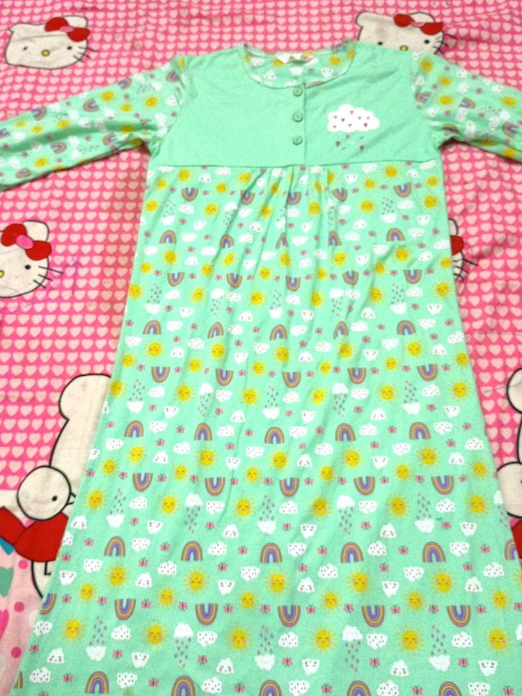 Cute Pastel Rainbow Nightgown