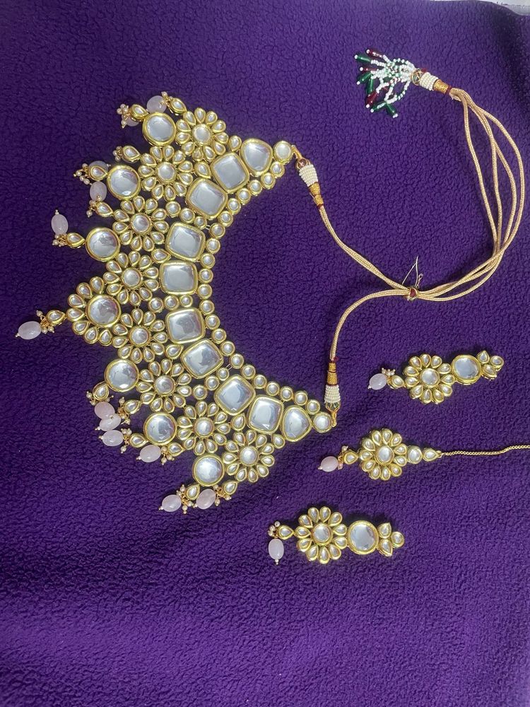 Heavy Kundan Jewellery Set