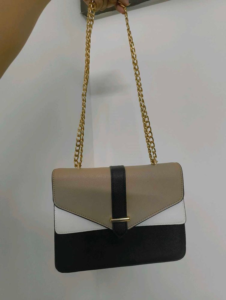 Color Block Crossbody Bag