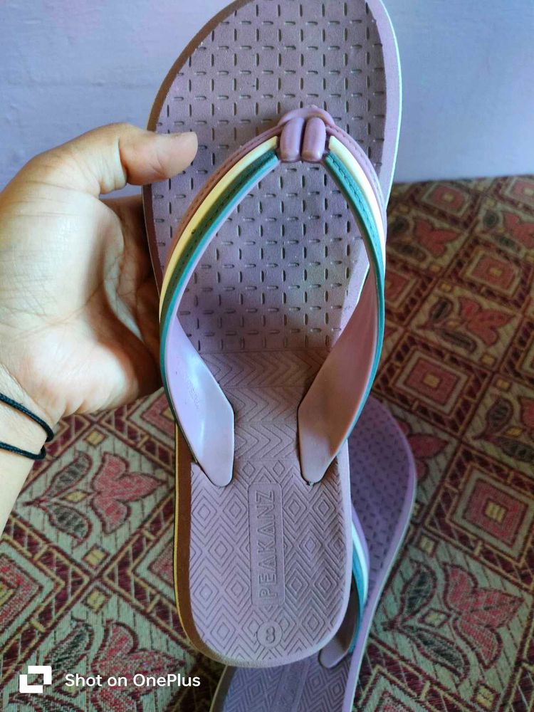 Stylish Purple Flip-Flops