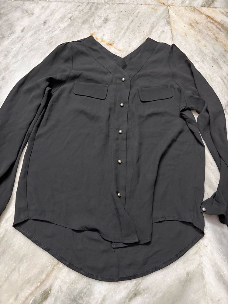 Casual Black Shirt