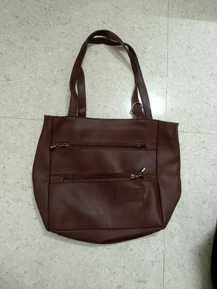 Brown Tote Bag