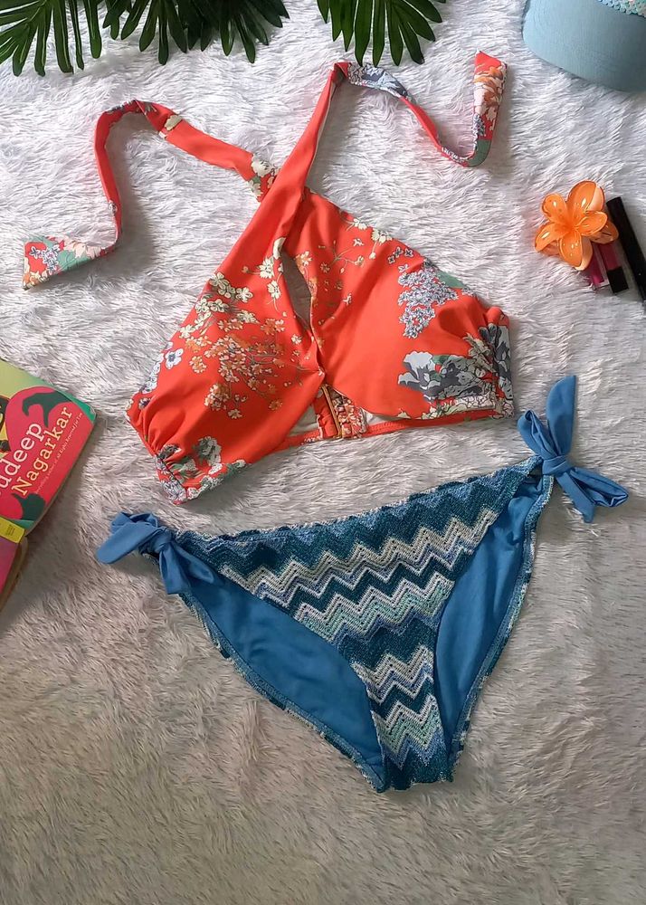 Very Beautiful Halter Neck Pretty Bikini Set 👙