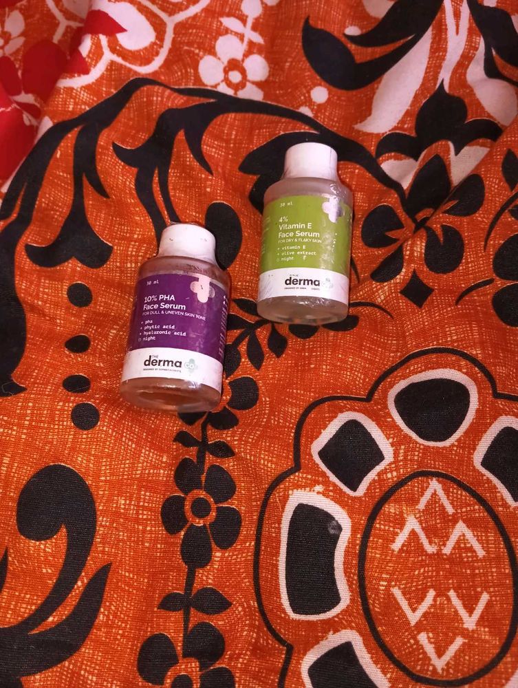 Derma Face Serums - Two Bottles
