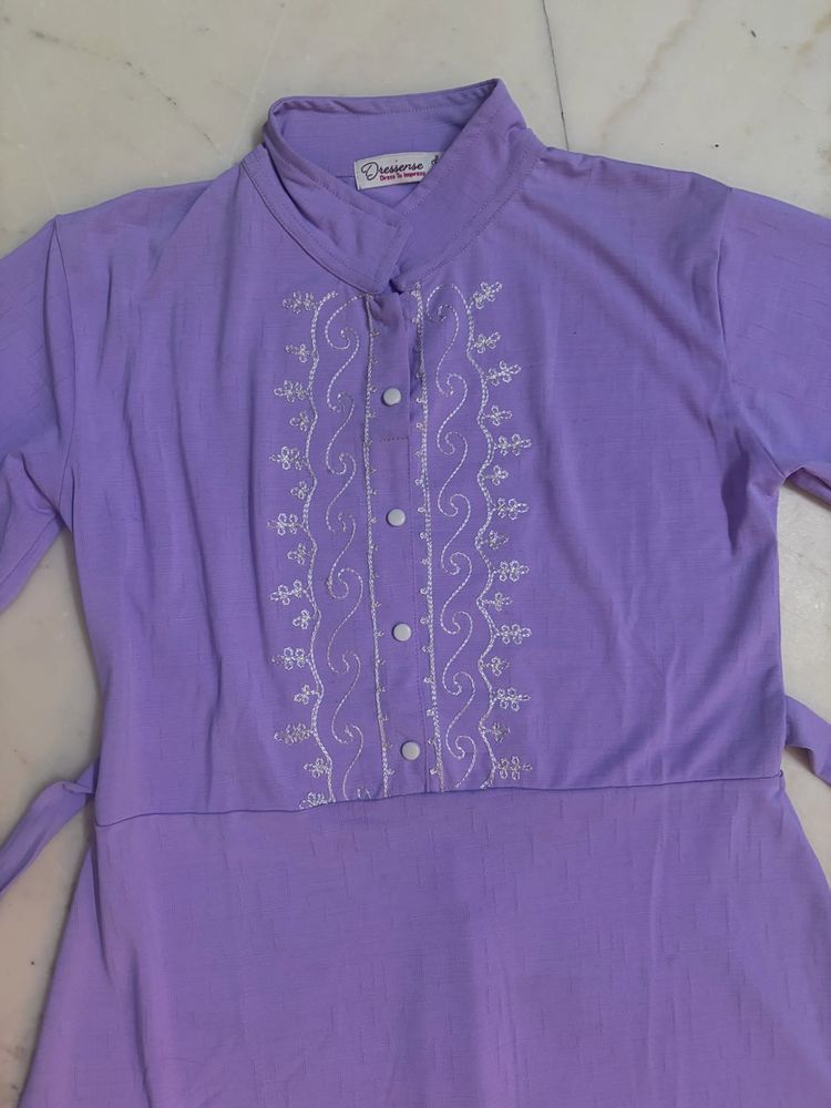 Elegant Purple Dress