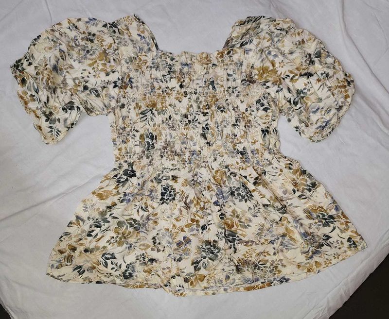 Floral Print Top