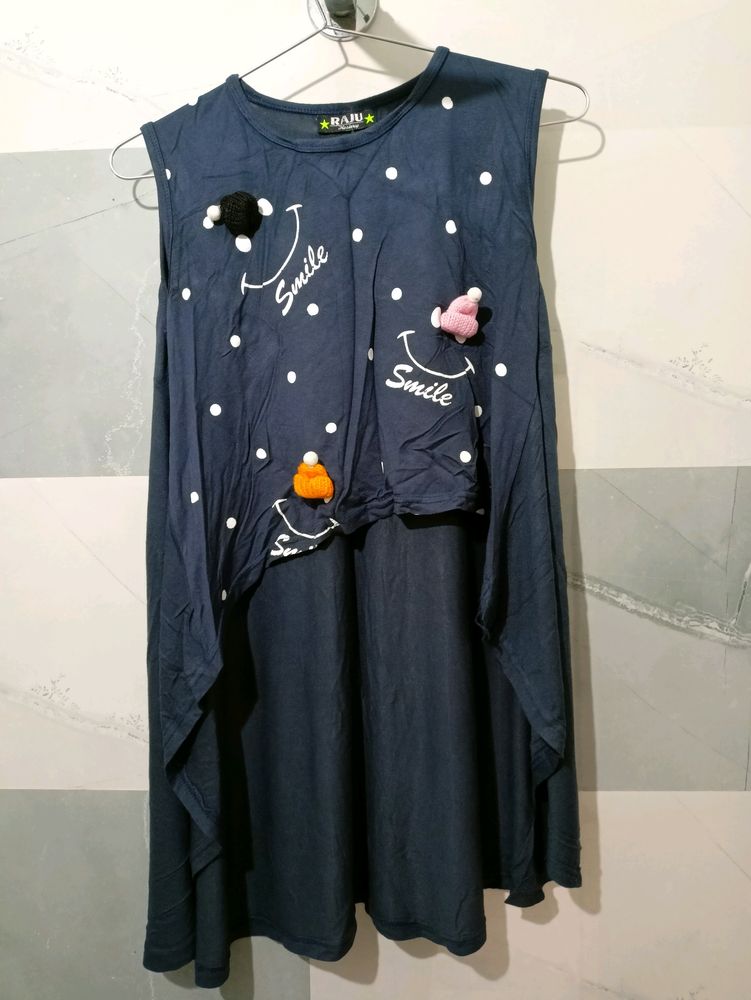 High Low Flared Top