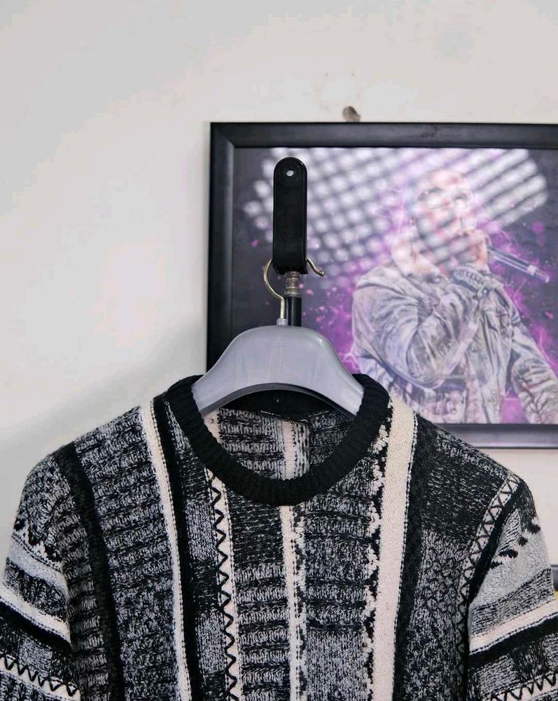 Vintage Knit Sweater Coogi Style