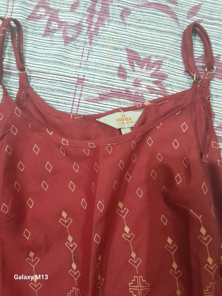 Red Kurta Anouk