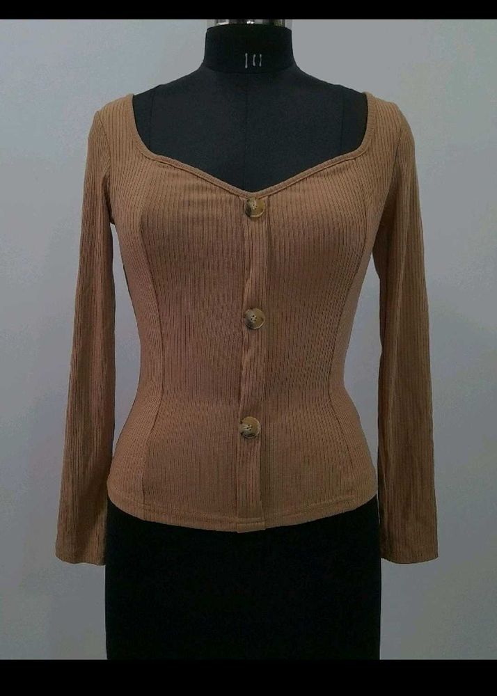 Shein Body Fit Sweetheart Neckline Pretty Top