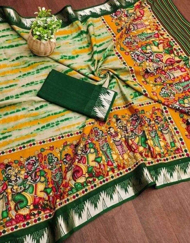 Elegant Printed Saree