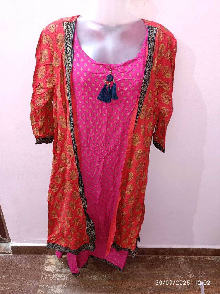 xxl double layer kurta