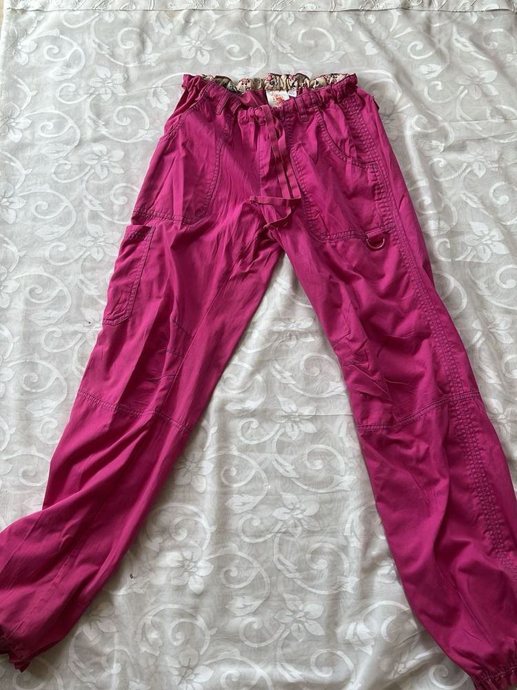 Hot Pink Cargo Pants