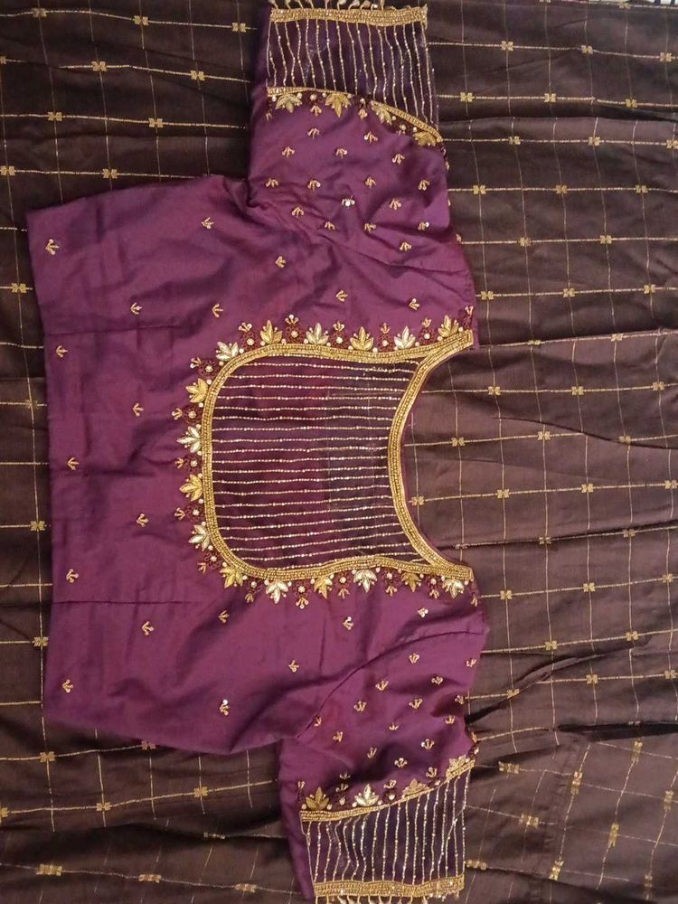 Excellent Aari Work Blouse