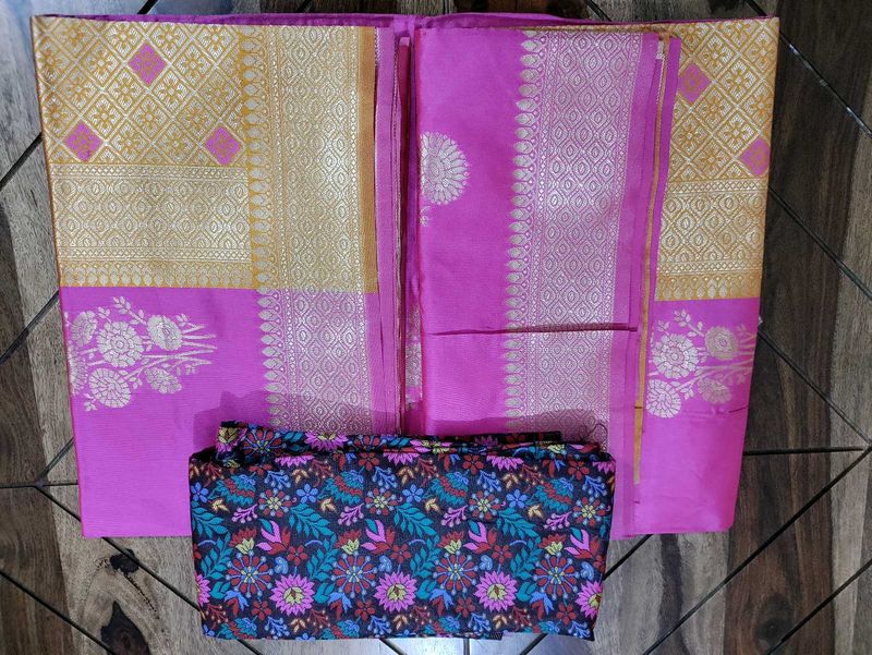 Banarasi Silk Wedding Wear Saree
