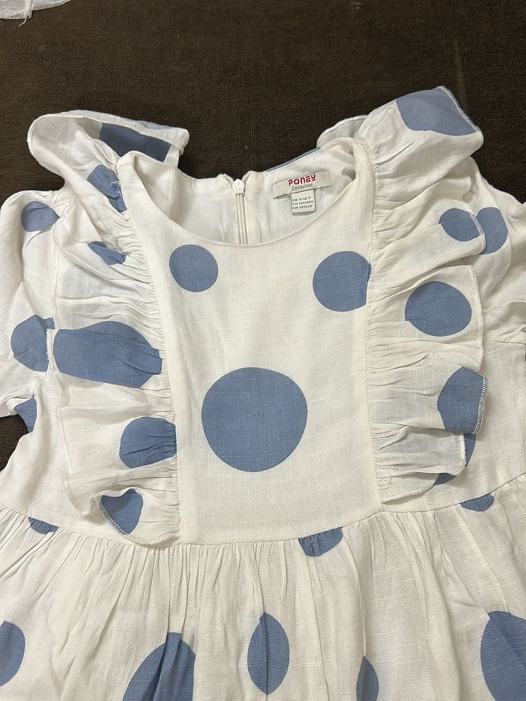 Polka Dot Girls Dress!