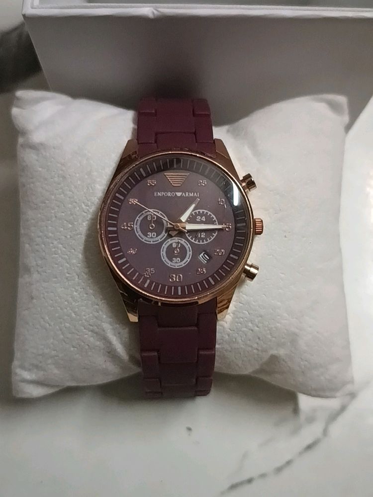 Beautiful Purple Woman Watch