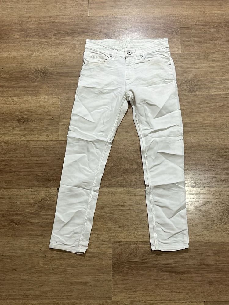 White Denim Jeans