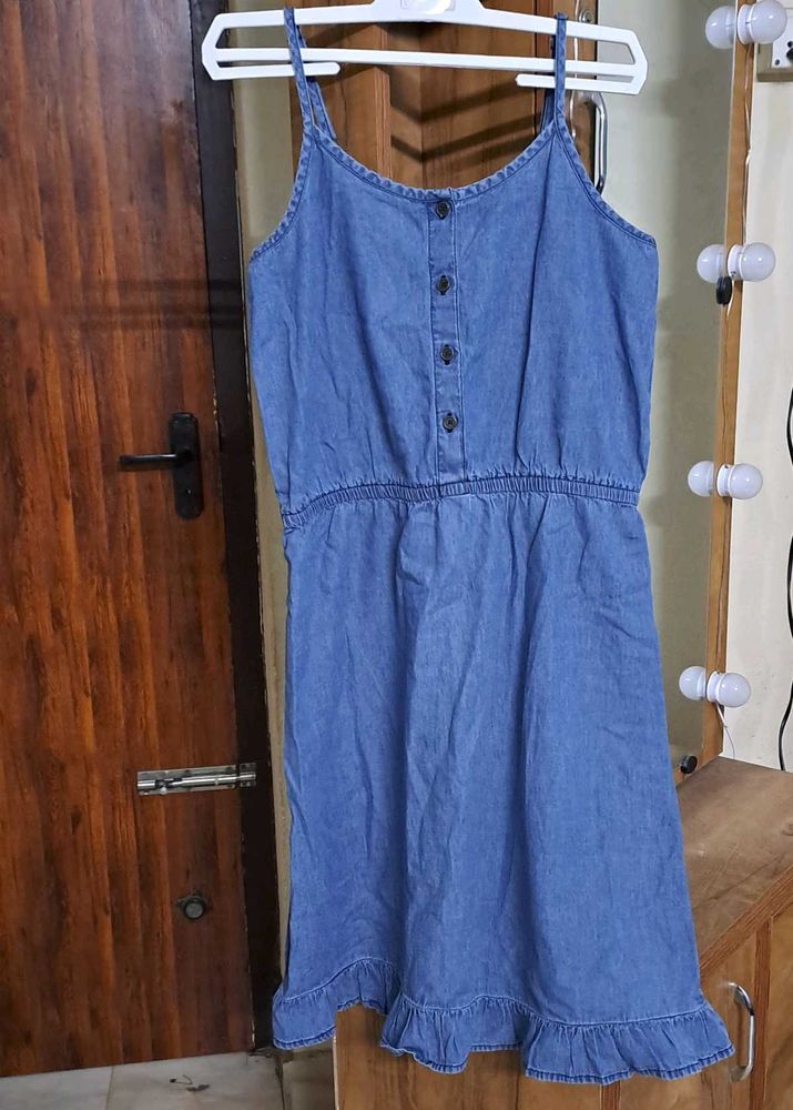 Denim Mini Dress - New/Unworn