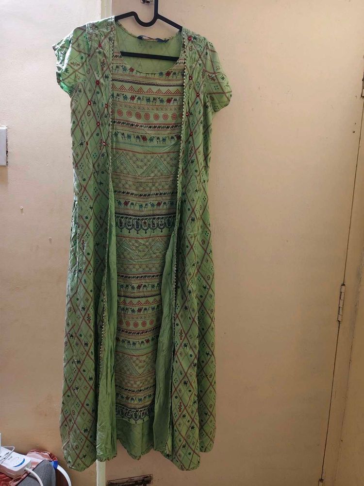 Elegant Green Kurta Set