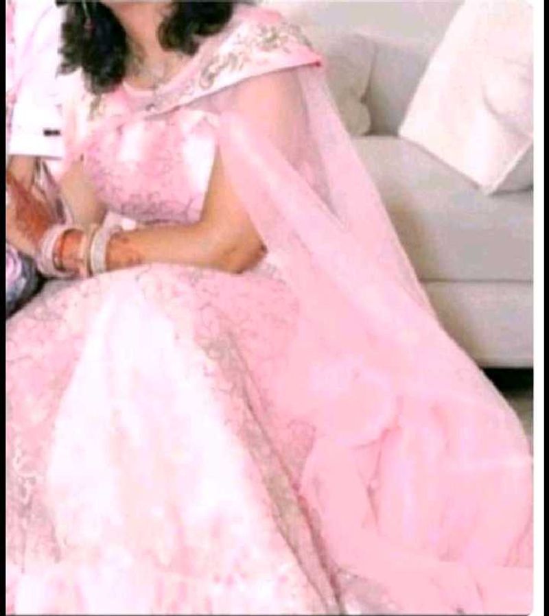 Baby Pink Colour Lehnga
