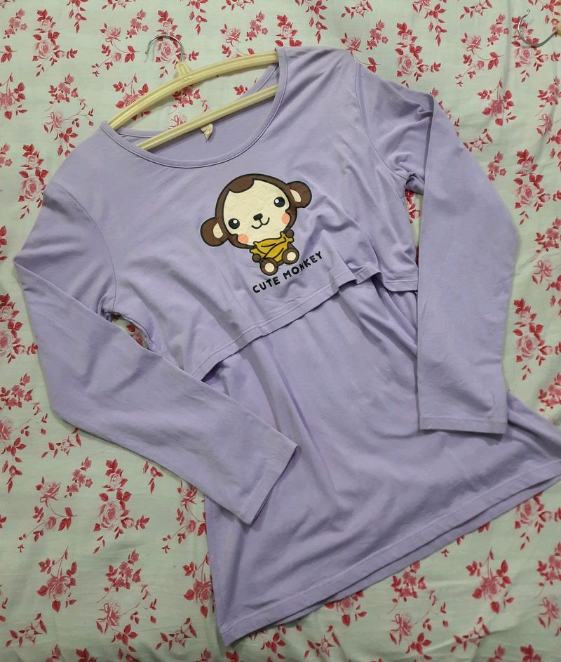 Lavender Top For Women