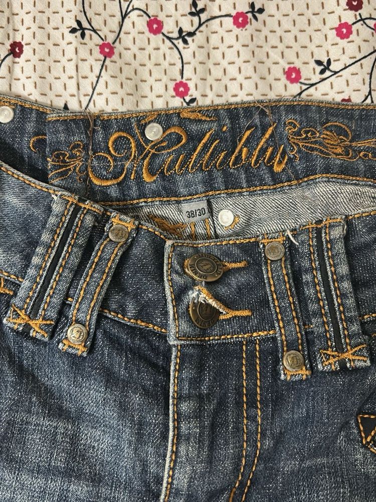 Low Waist Vintage Y2K Malliblu Denim Jeans