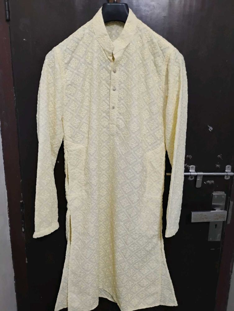 chikankari Embroidered Kurta