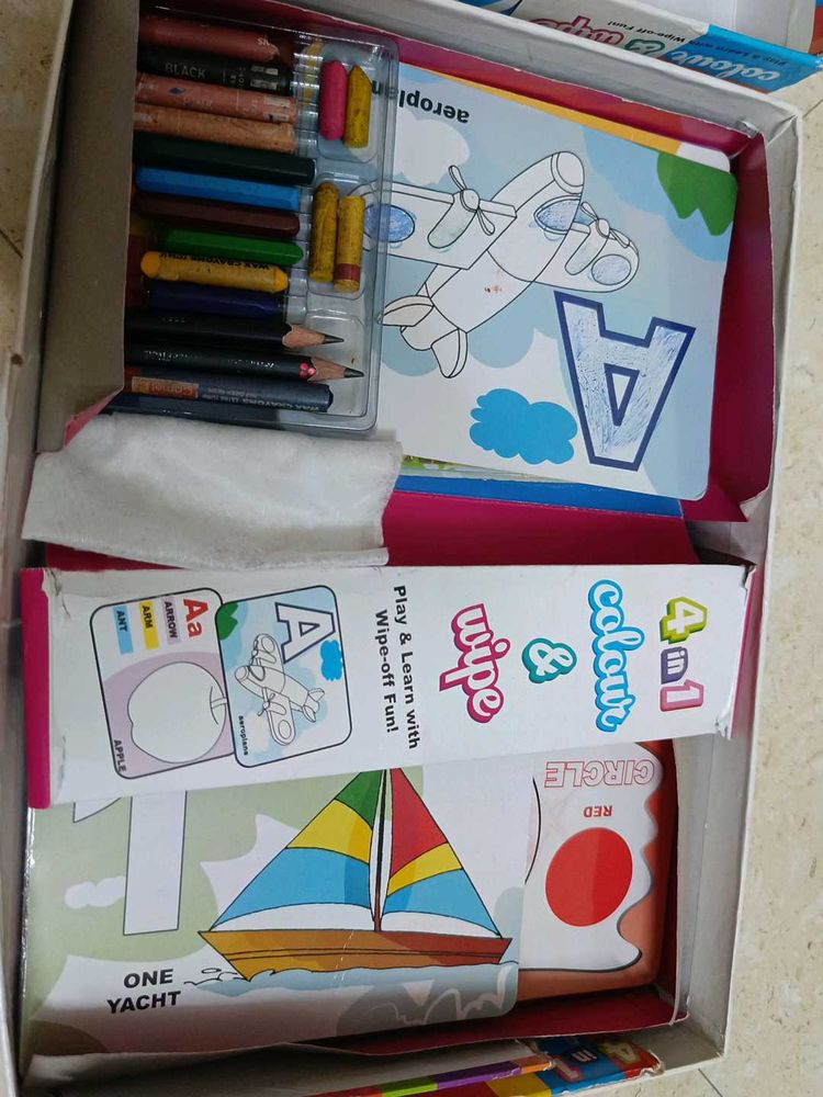 Learning Kit Abc, Shapes And Numbers