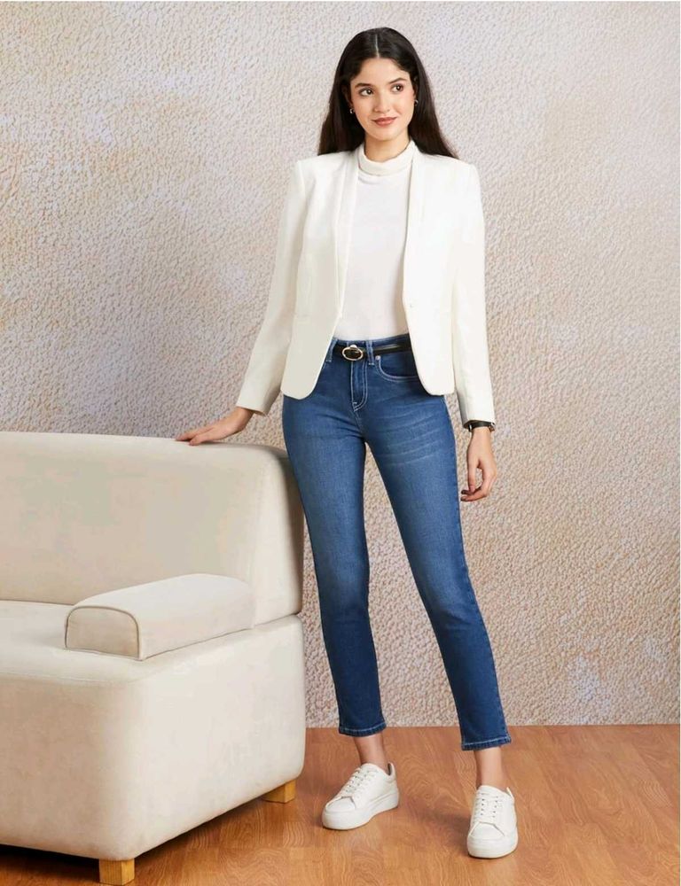 Symbol Women&#39;s Slim Fit Jeans (Mid Rise)