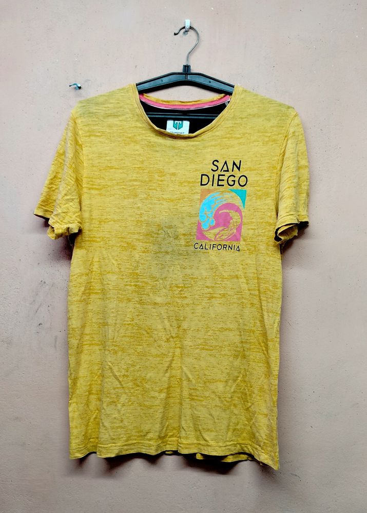 Teamspirit Placement Print  T-shirt