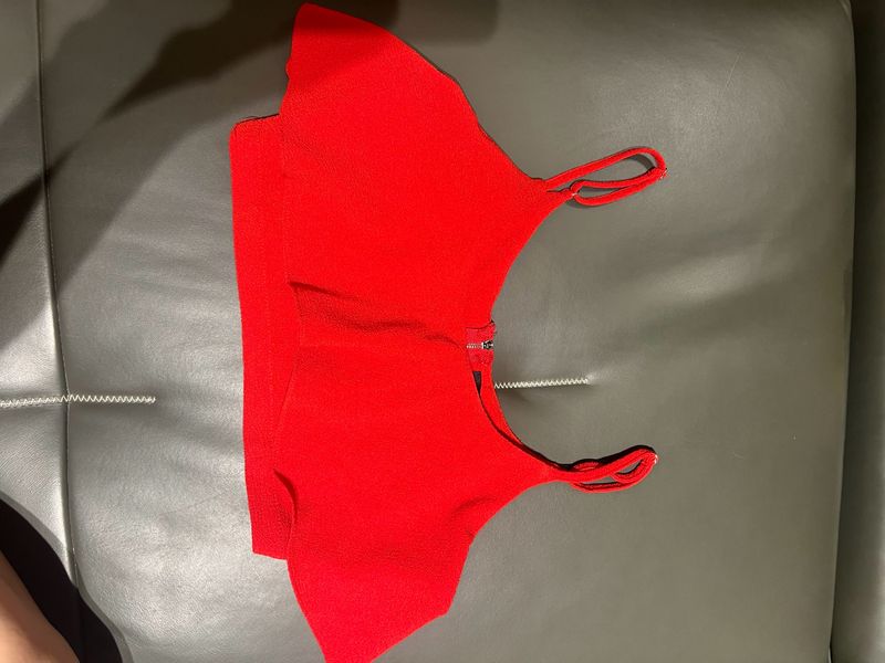 Forever 21 Red Crop Top