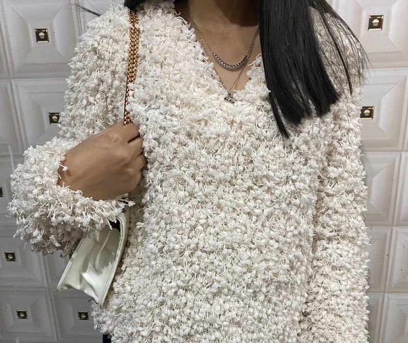 TRENDY ASTHETIC WOLLEN TOP